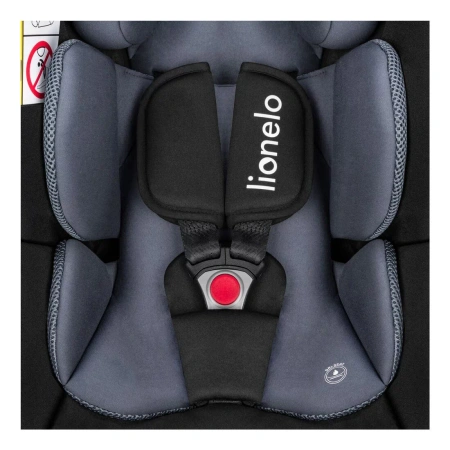 Lionelo Astrid i-Size fotelik samochodowy 0-13 kg Black Grey
