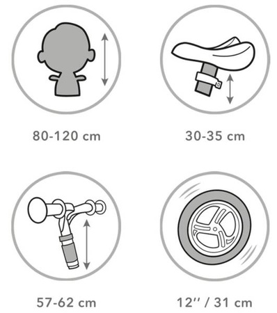 Kidwell Rebel Rowerek Biegowy Yellow