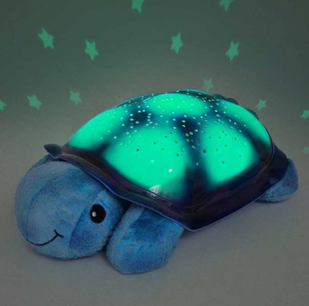 Cloud B Twilight Turtle Blue Lampka Nocna z Projekcją Świetlną Żółw Niebieski