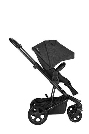 Easywalker Harvey 2 Wózek Głęboko-Spacerowy Night Black (zawiera stelaż, siedzisko z budką i pałąkiem)