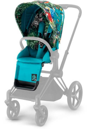 Cybex e-Priam 3.0 Wózek Głęboko-Spacerowy Rama + Tapicerka + Gondola 2w1 We The Best Dj Khaled