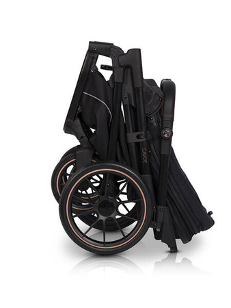 Cavoe Axo Style Wózek Głęboko-Spacerowy 2w1 + Adaptery Meteorite