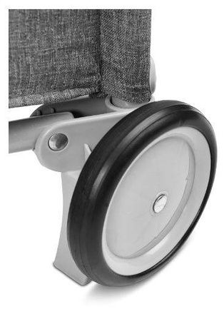 Caretero Łóżeczko Turystyczne Basic Plus Graphite