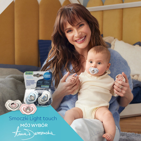 Canpol Babies Smoczek Silikonowy 18+m Sleepy Koala 2 szt. 22/660_blu Blue