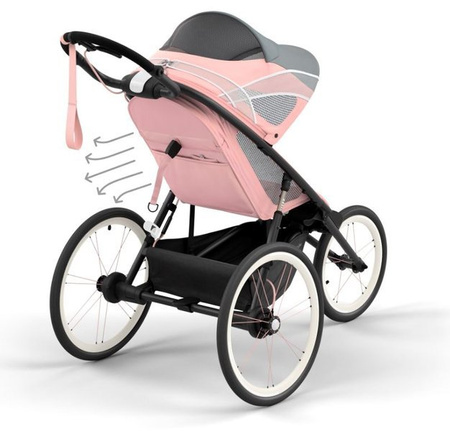 Cybex Avi Tapicerka Siedziska Do Wózka Cybex Sports Silver Pink