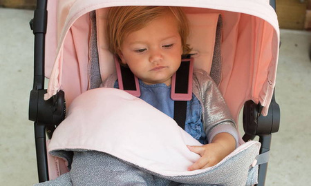 Quinny Kocyk dla Niemowląt do Wózka BLUSH