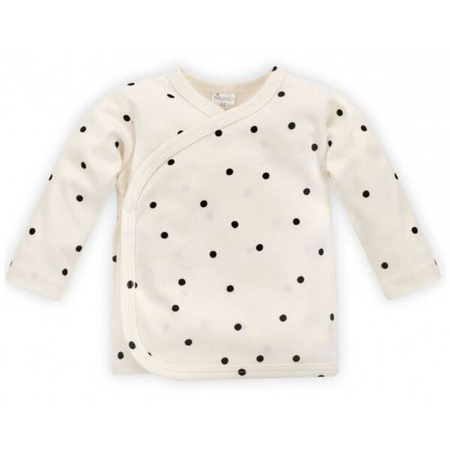 Pinokio Kaftan Wiązany Ecru Druk 68