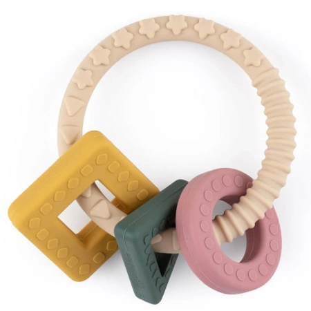 Petite Mars Sllikonowy Gryzak Figures 0m+