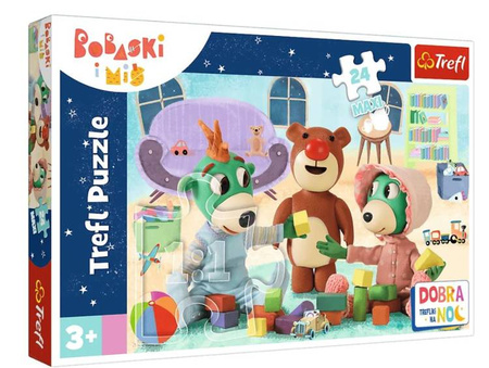 Trefl Puzzle Zabawy Treflików Przed Snem - Dobranoc, Trefliki na Noc