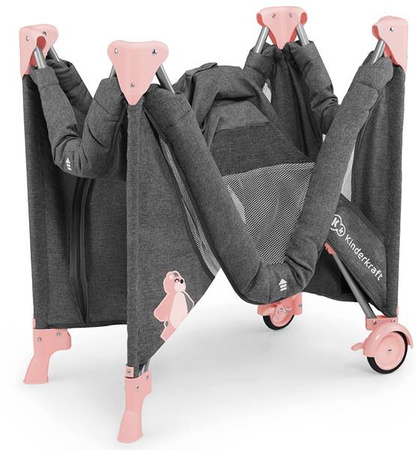 Kinderkraft Joy Łóżeczko Turystyczne Pink