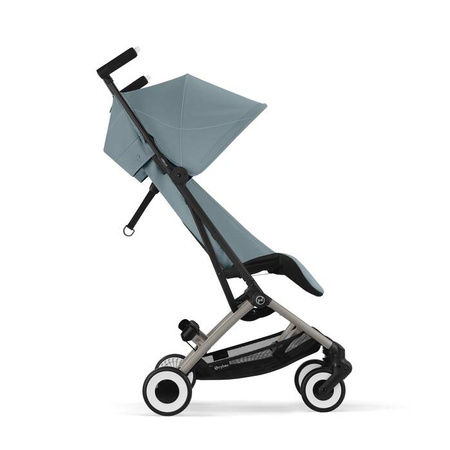 Cybex Libelle 2025 Wózek Spacerowy Rama Taupe Stormy Blue + Cybex Pałąk