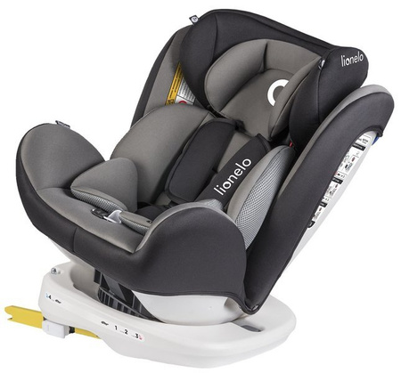 Lionelo Bastiaan 360° Fotelik Samochodowy 0-36kg Grey