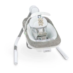 INGENUITY Huśtawka dwukierunkowa z wibracją, dźwiękiem i kablem USB, AnyWay Swa Ray, 0m+ do 9kg