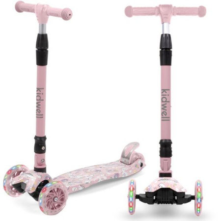 Kidwell Vento Hulajnoga Trójkołowa Balansowa Mint Unicorn