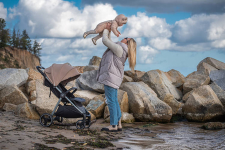 Espiro Wave 2024 Wózek Spacerowy 307 Gray Shadows