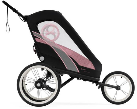 Cybex Zeno Wielofunkcyjna Przyczepka Do Biegania Do Roweru Cybex Sports Powder Pink by Anna Lewandowska