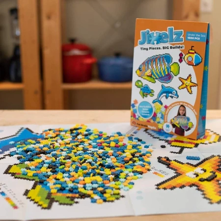Fat Brain Toy Jixelz Puzzelki Pixelki Pod Wodą