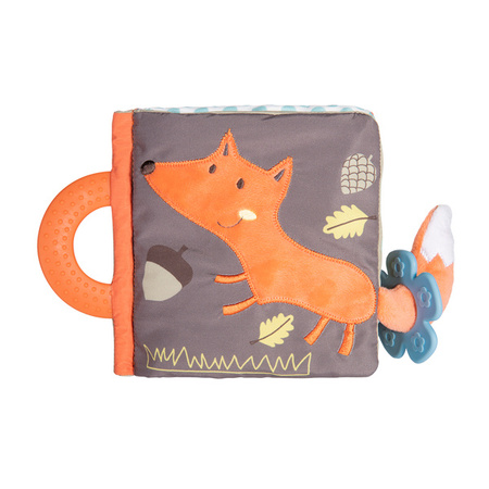 Canpol Babies Pluszowa Książeczka Edukacyjna Fox 75/202