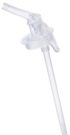 B. Box Butelka Tritanowa Ze Słomką 450 ml Blue Slate