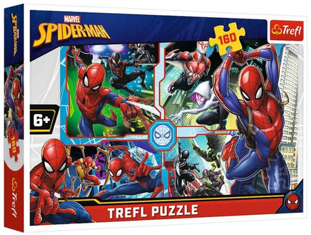 Trefl Spider Man Na Ratunek Puzzle 160 Elementów
