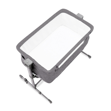 Kinderkraft Neste Up Łóżeczko Dostawne Grey Melange