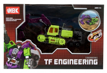 Robot maszyna budowlana w pudełku 31x20x10 MC Mega Creative