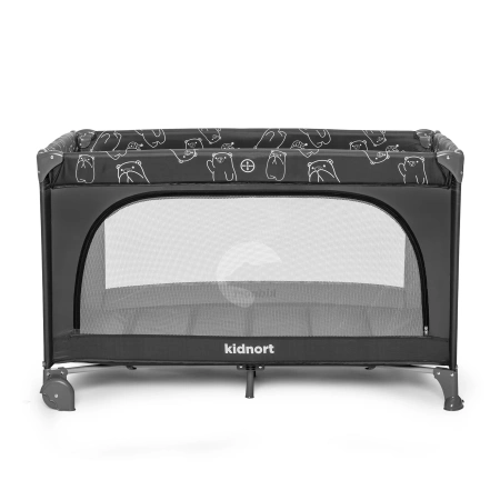 Kidnort Grotta Łóżeczko Turystyczne Ciemny Szary