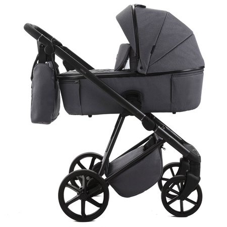 Adamex Delta Natura 4 Wózek Głęboko-Spacerowy Stone