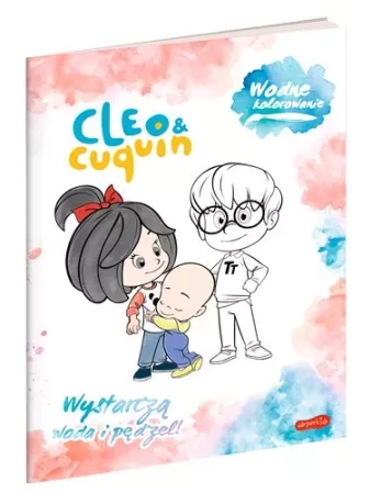 Harperkids Wodne kolorowanie. Cleo i Cuquin