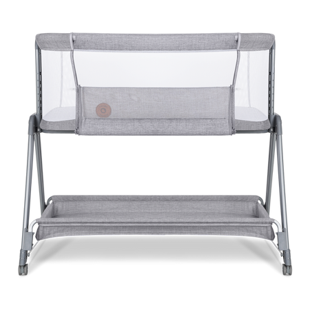 Lionelo Luna Łóżeczko Dostawne Grey Concrete