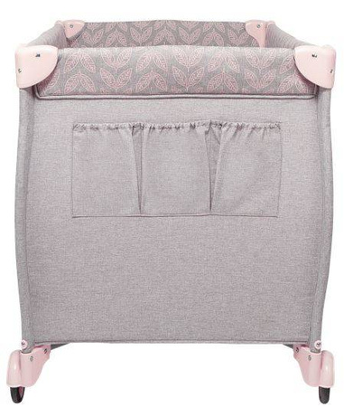 Skiddou Lunar+ Łóżeczko Turystyczne 3w1 Keep Pink