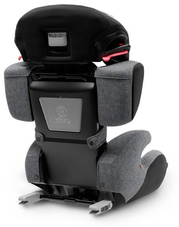 Kiddy Cruiserfix 3 Fotelik Samochodowy 15-36kg Grey Melange - Icy Grey