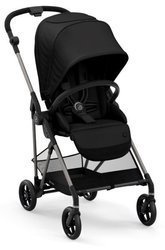 Cybex Melio 2.0 Wózek Spacerowy Deep Black