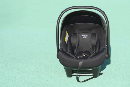 Carrello Nova CRL-16101 Fotelik Samochodowy 0-13kg + Baza Nova Black Line