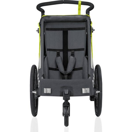 Qeridoo Qupa 1 Przyczepka Rowerowa Lime