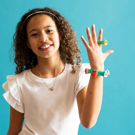 Fat Brain Toy Plip Charms Biżuteria Zestaw Turkusowy