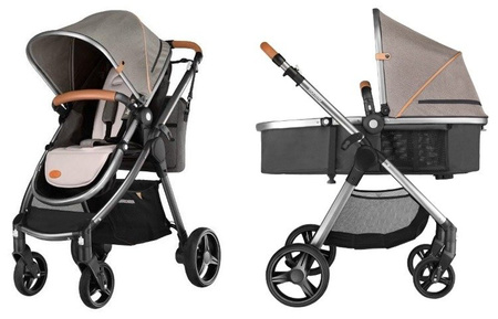 Lionelo Greet Wózek Głęboko-Spacerowy 2w1