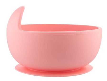 Canpol Babies Silikonowa Miseczka z Przyssawką 300 ml 51/400_pin Pink
