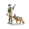 Bruder Figurka Leśnika Z Psem