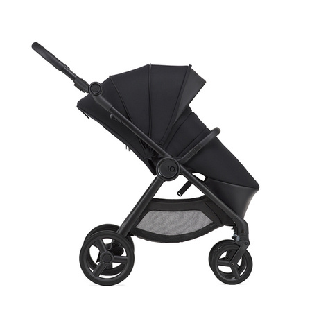 Anex IQ Basic New Transfarmation Wózek Głęboko-Spacerowy Nyx + Cybex Aton B2 i-Size Fotelik Samochodowy 0-13kg + Baza One Volcano Black