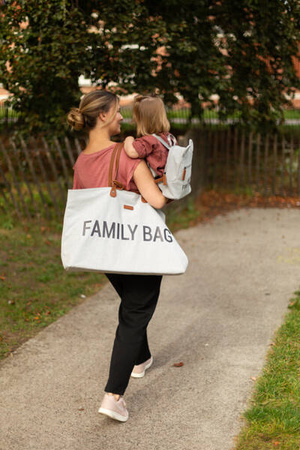 Childhome Plecak dziecięcy My First bag Kanwas Szary