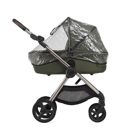 Anex IQ Premium New Transfarmation Wózek Głęboko-Spacerowy Richi + Cybex Aton B2 i-Size Fotelik Samochodowy 0-13kg + Baza One Volcano Black