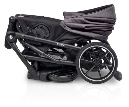 Riko Trex Wózek Głęboko-Spacerowy 2w1 Anthracite