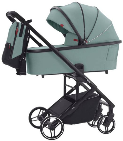 Carrello Alfa Wózek Głęboko-Spacerowy 2w1 Parrot Green
