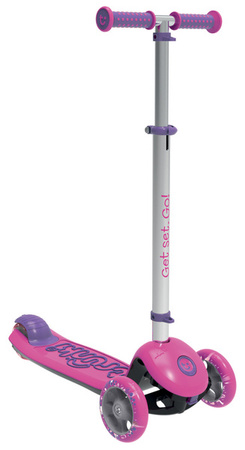 Trunki Składna Hulajnoga Duża Różowa