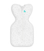 Love To Dream Swaddle Up Otulacz - rozmiar M - biały, kosmos i napisy ETAP1 - 0.2 TOG Original