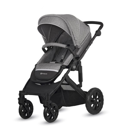 Kinderkraft Prime Lite Wózek Głęboko-spacerowy 07 Gray