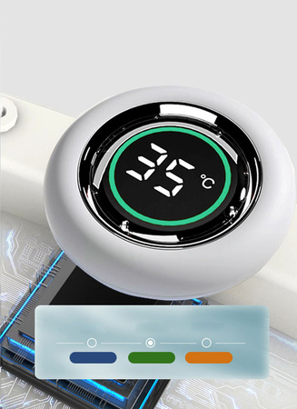 Ines&John Wanienka Turystyczna z Termometrem Magnetycznym Olive