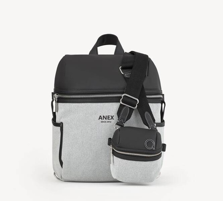 Anex Eli Wózek Głęboko-Spacerowy No.5 + Cybex Aton B2 i-Size Fotelik Samochodowy 0-13kg + Baza One Volcano Black