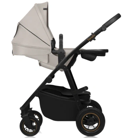 Lionelo Amber Plus Wózek Głęboko-Spacerowy 2w1 Beige Sand